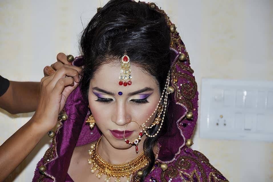 Bridal makeup