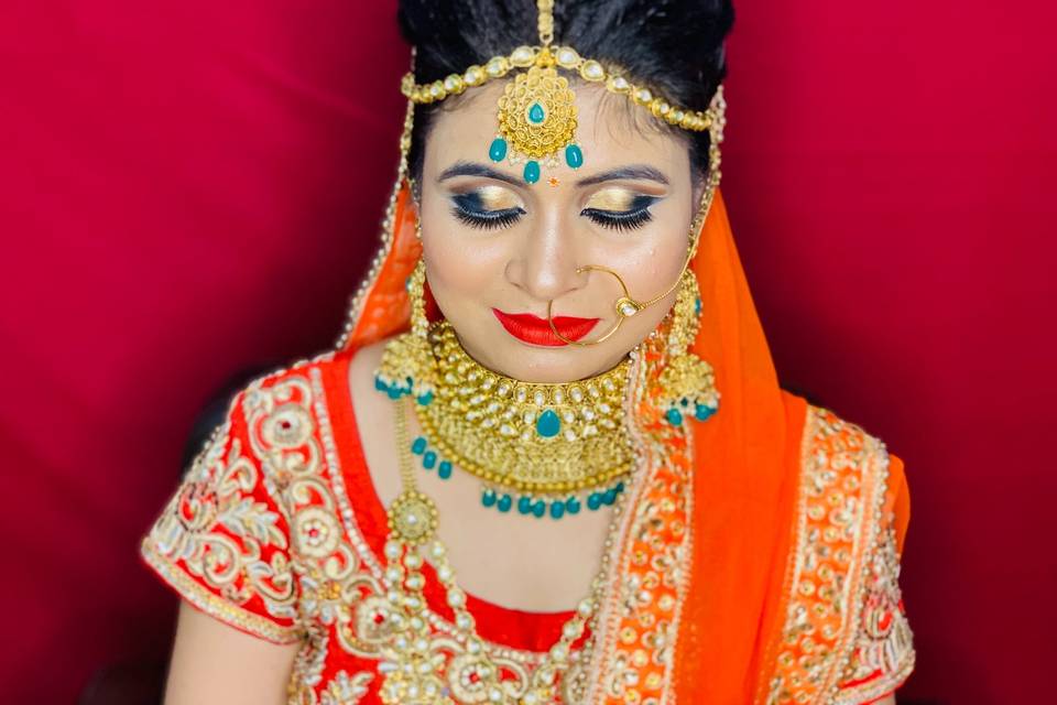 Bridal makeup