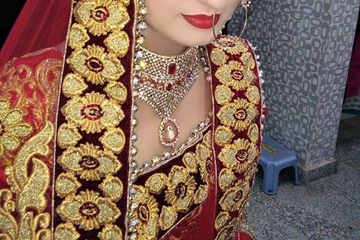 Bridal makeup