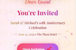 Custom invite