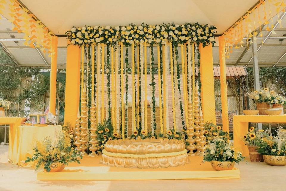 Haldi decor