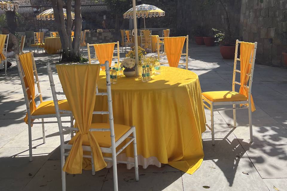 Haldi decor