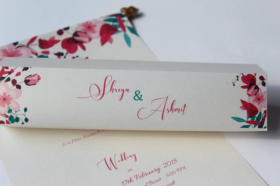 Wedding invitation design