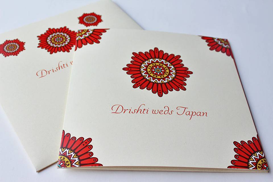 Wedding invitation design