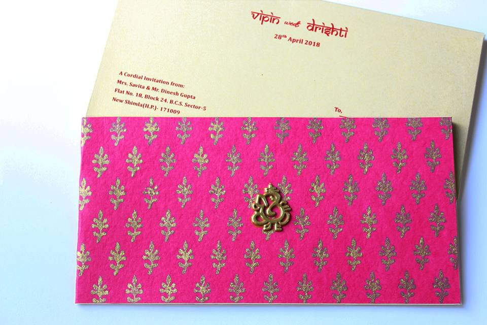 Wedding invitation design