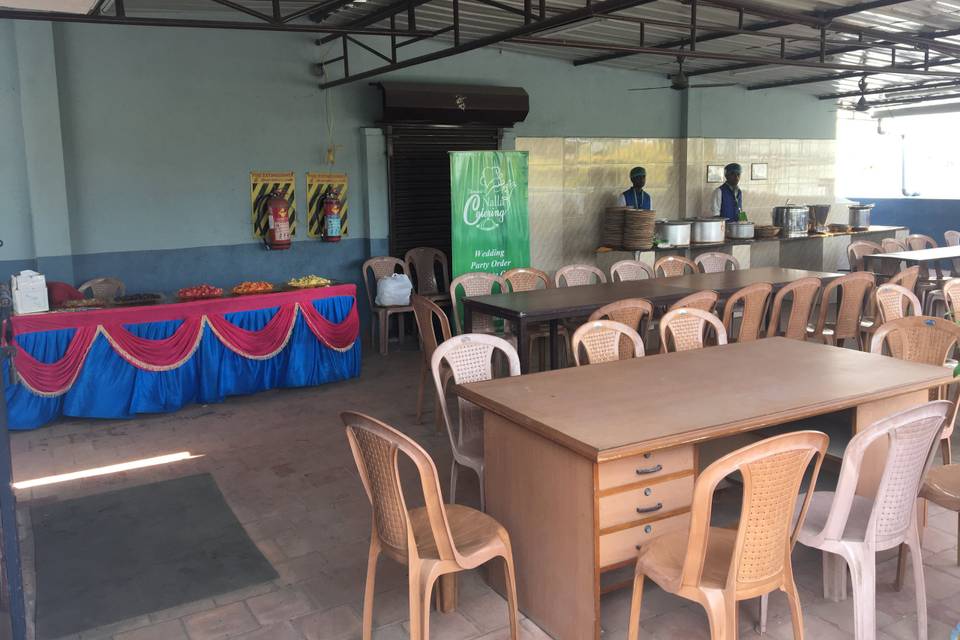 Food setup and presentation