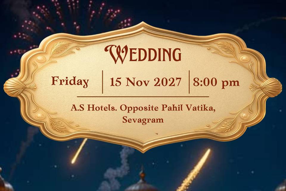 Wedding invite