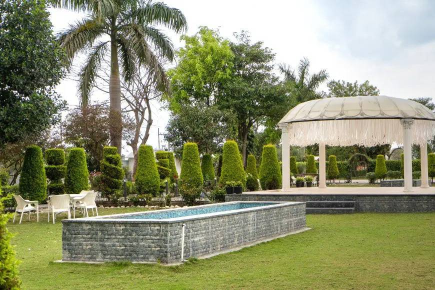Lawn area