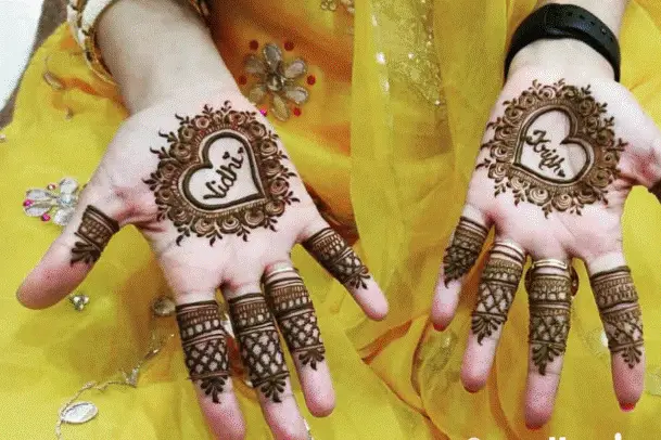 Easy Back Hand Mehndi Design || Heart Shape Mehndi || Mamta Yadav Mehndi :  u/mamtayadavmehndi