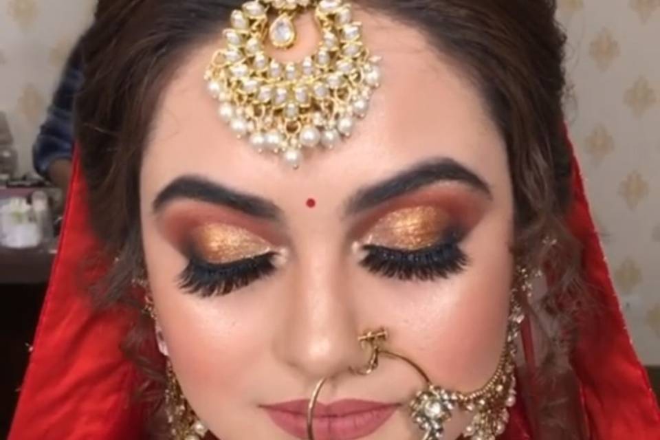 Bridal makeup