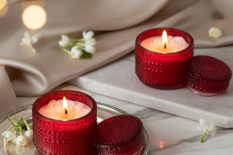 Ruby Luxe Candle Set