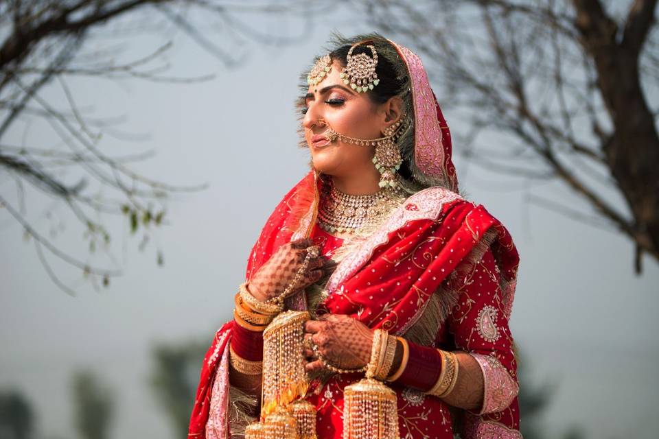 Bridal portrait