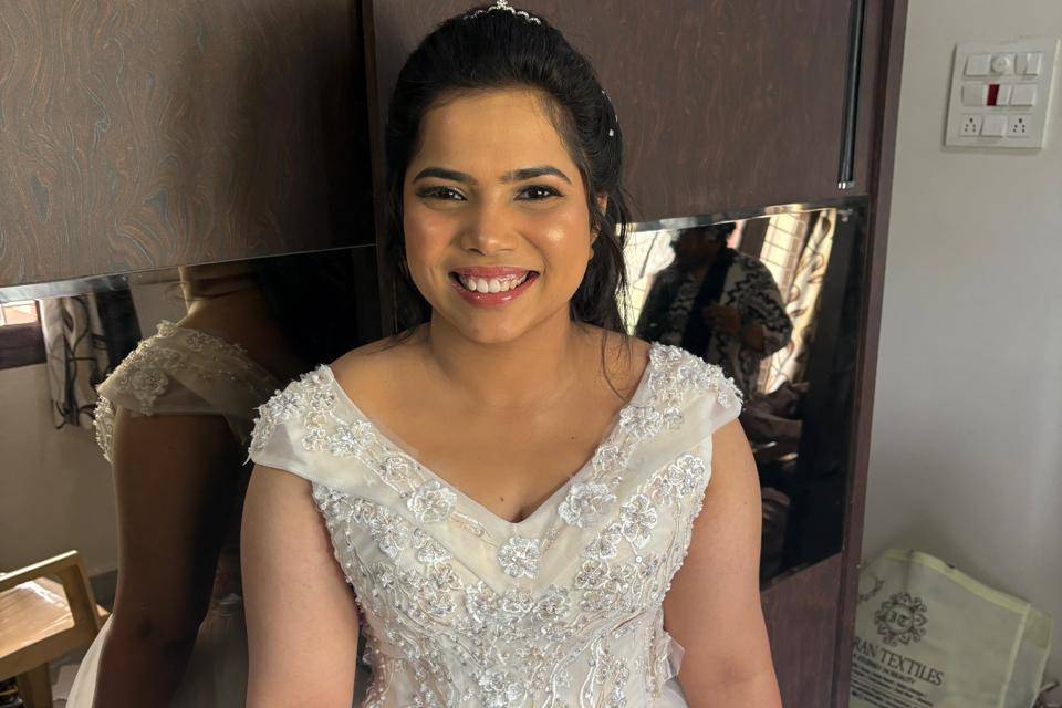 Bridal makeup