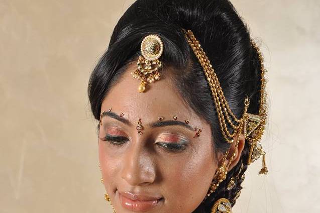 Bridal makeup