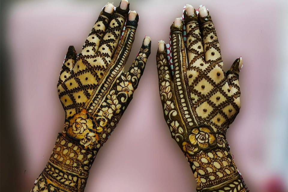 Engagement mehendi