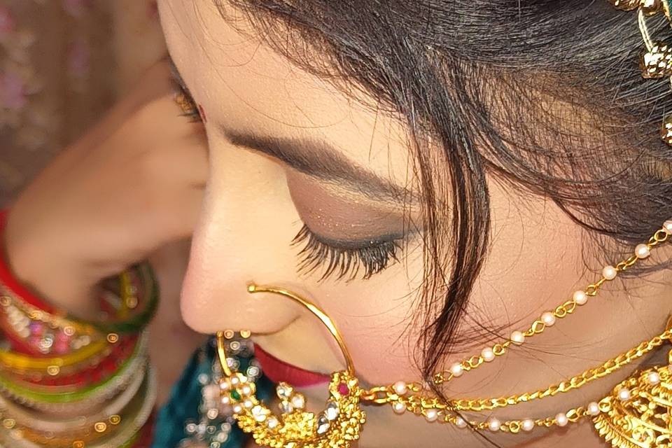 Bridal makeup