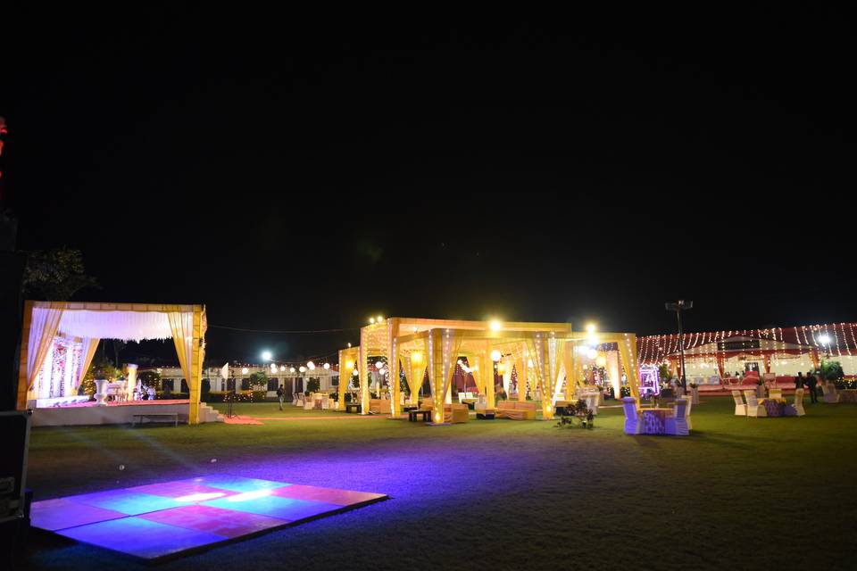 Mehndi stage