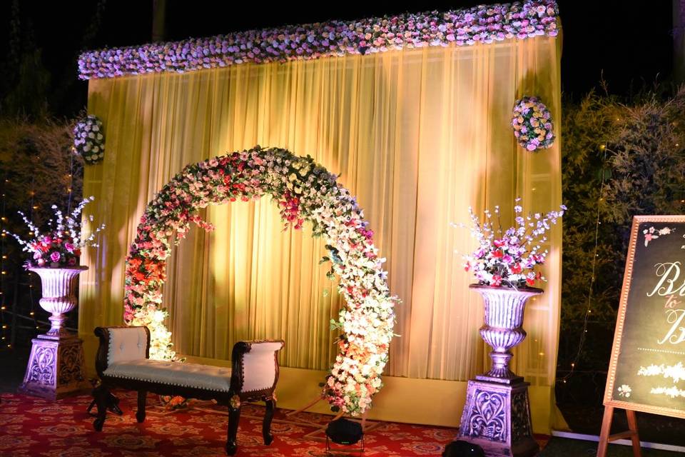 Mehndi stage