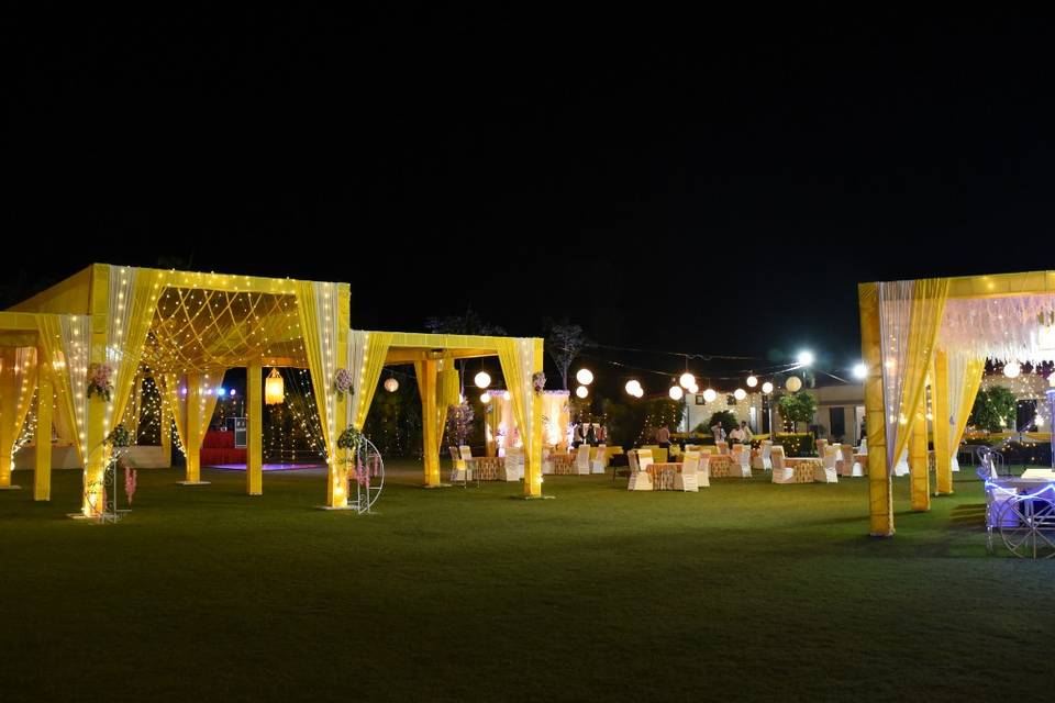 Mehndi stage