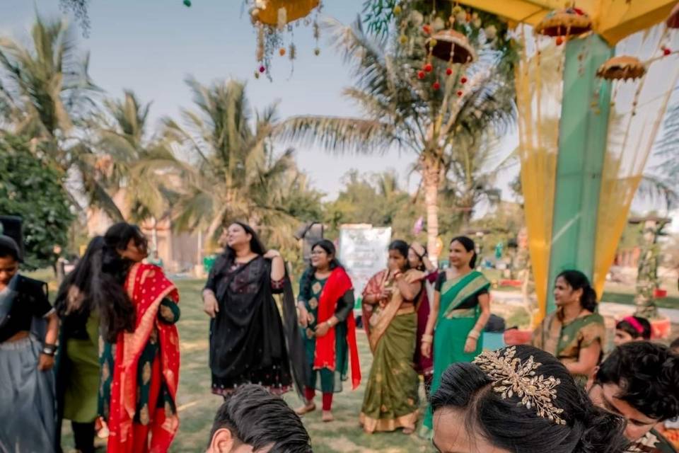 Harshita's Mehendi ceremony