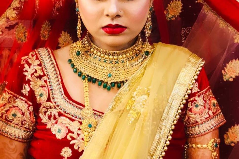 Bridal makeup