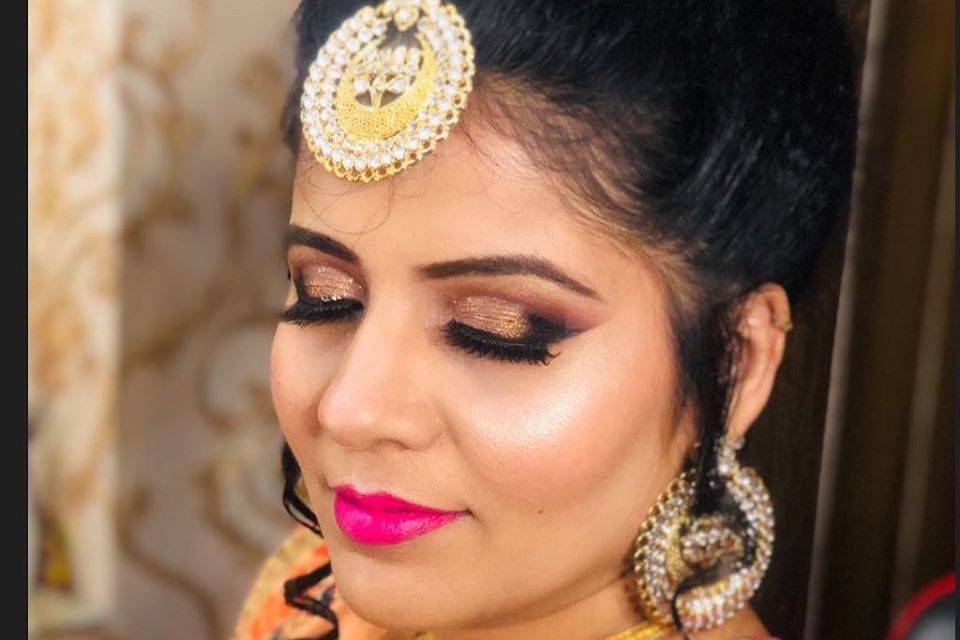 Bridal makeup