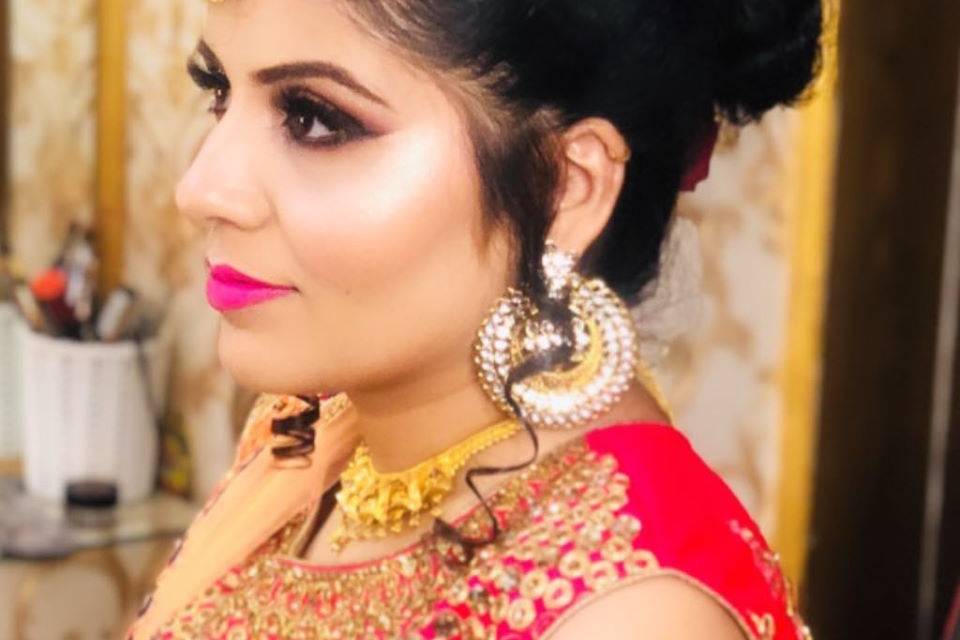 Bridal makeup