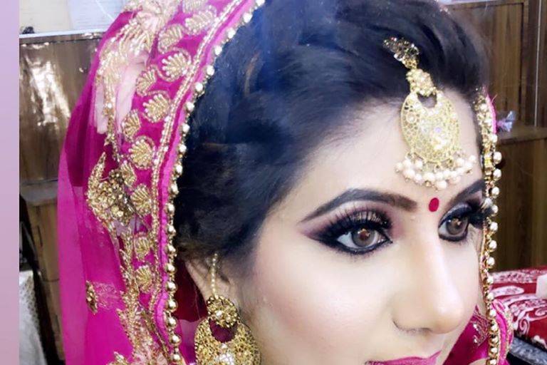 Bridal makeup