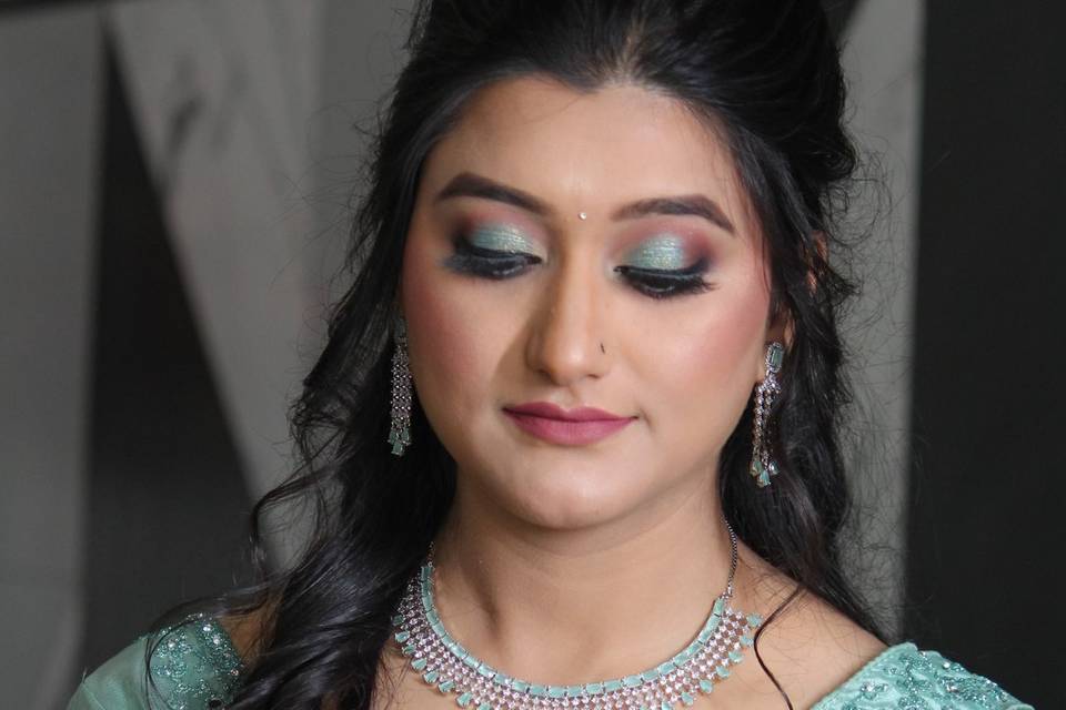 Airbrush bridal makeup