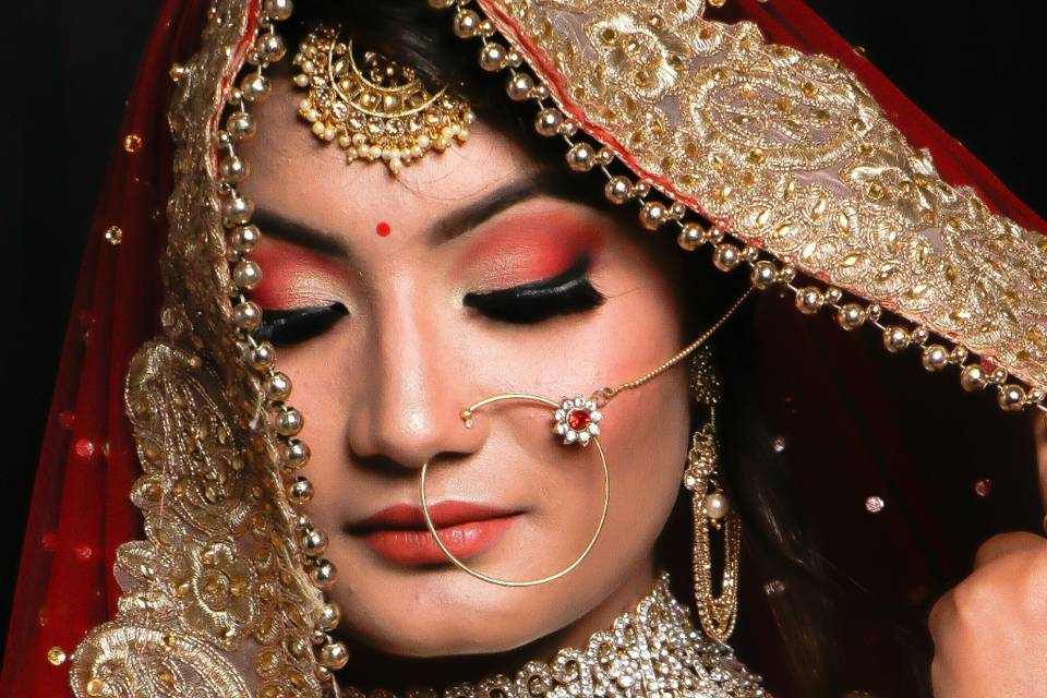 Regular Bridal makeup