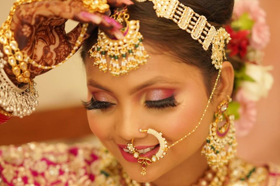 Air Brush Bridal makeup