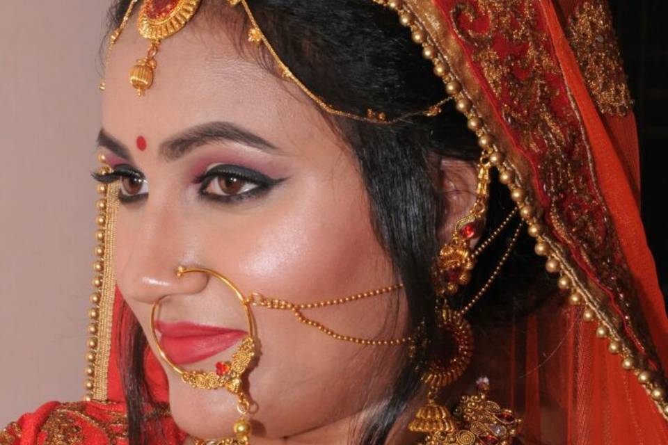 Bridal makeup