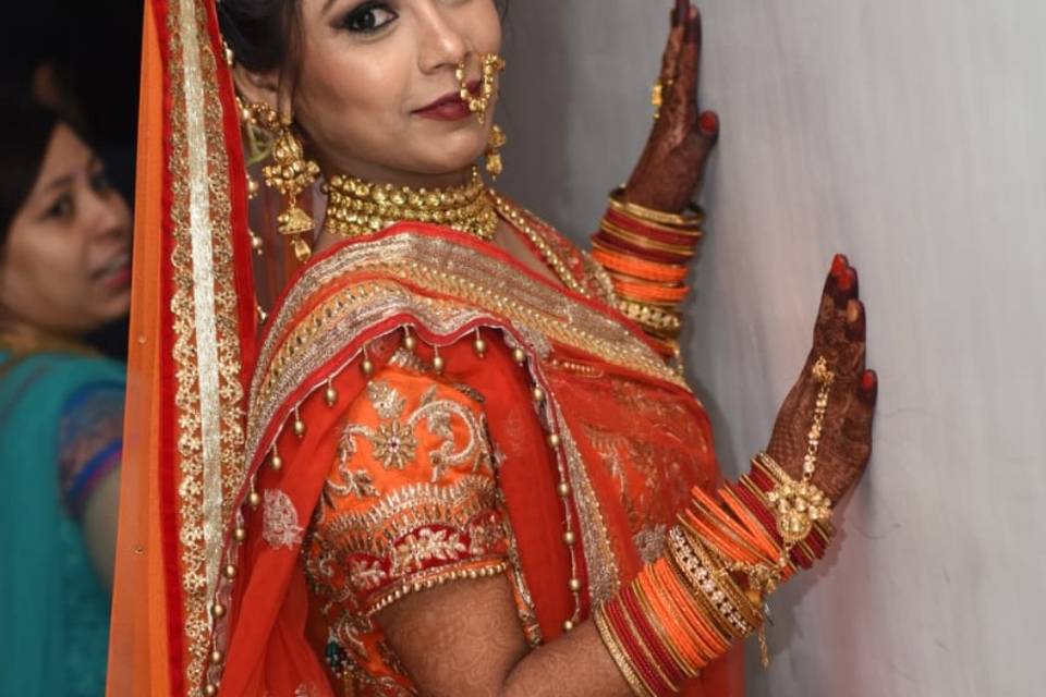 Bridal makeup