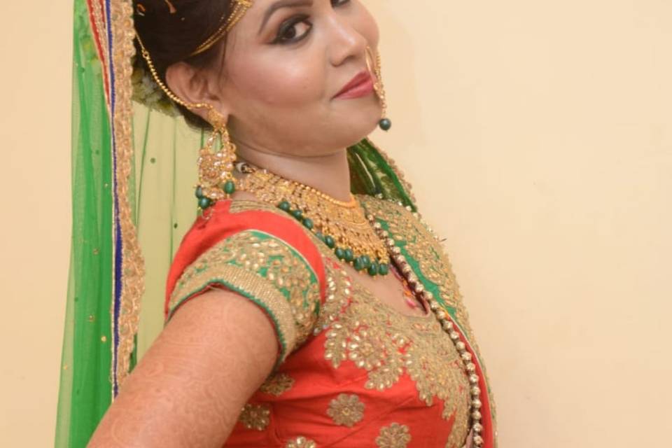 Bridal makeup