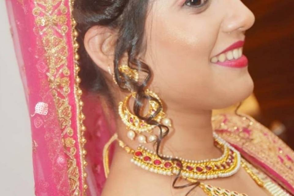 Bridal makeup