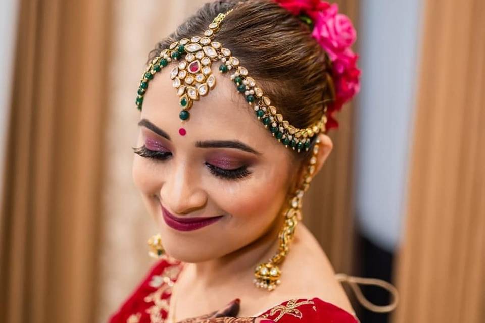 Bridal makeup