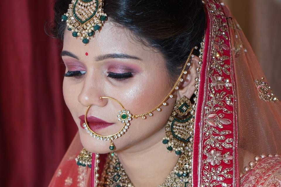 Bridal makeup