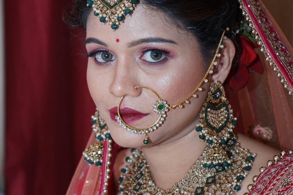 Bridal makeup