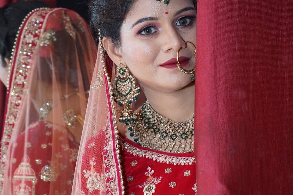 Bridal makeup