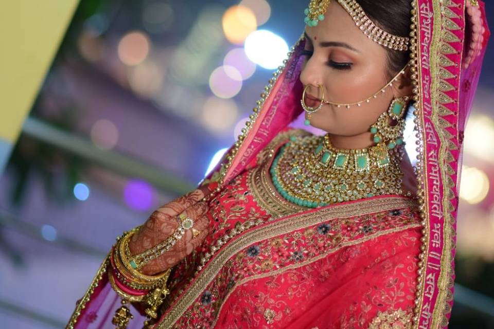 Bridal makeup