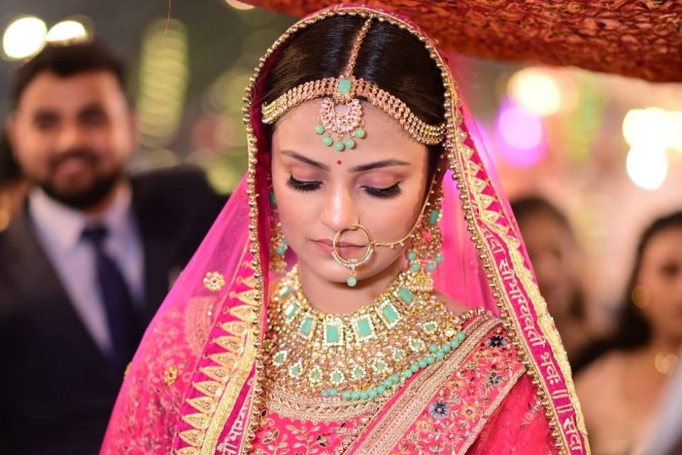 Bridal makeup