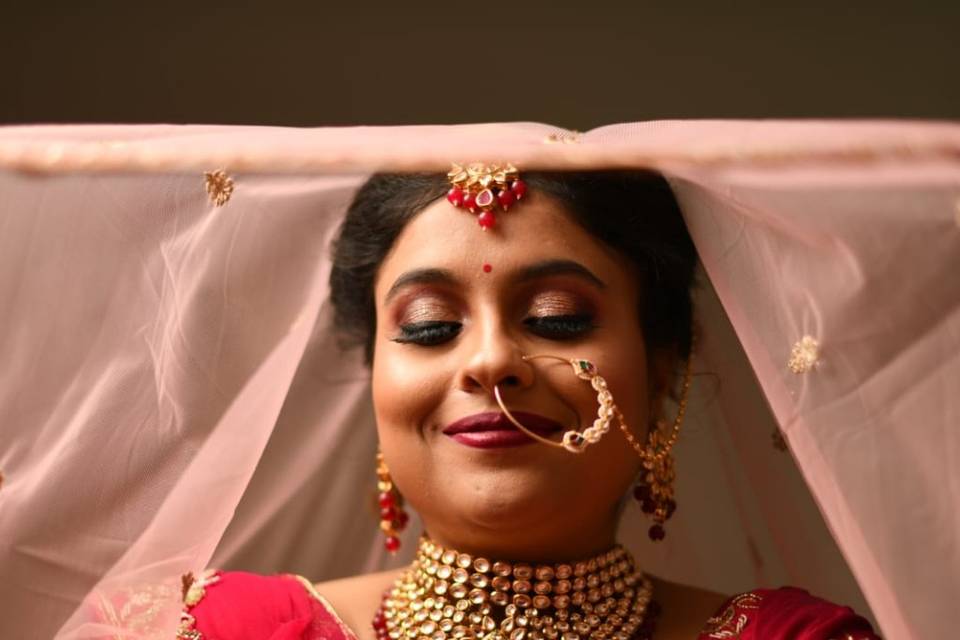 Bridal makeup