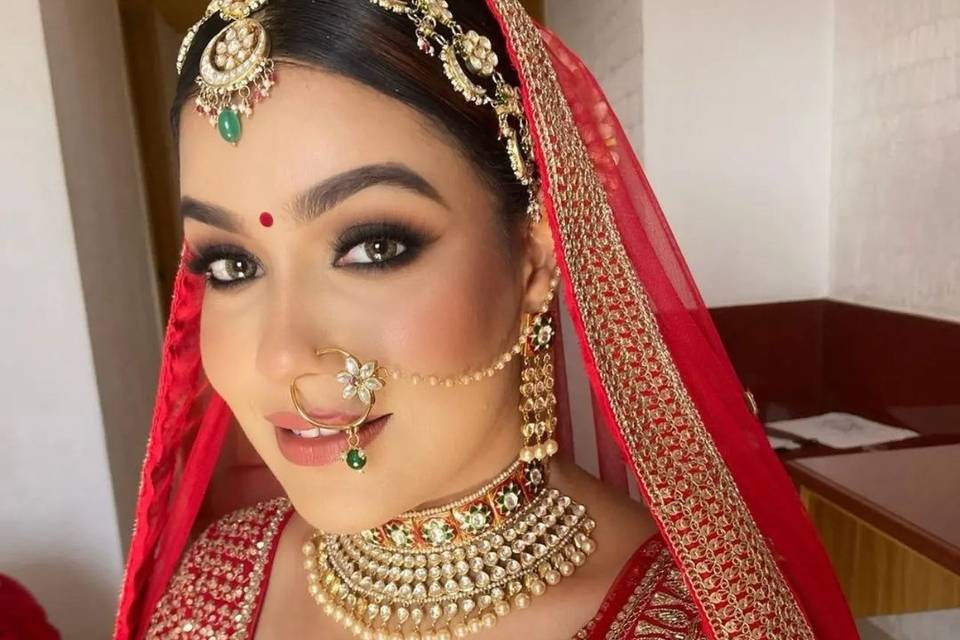 Bridal makeup