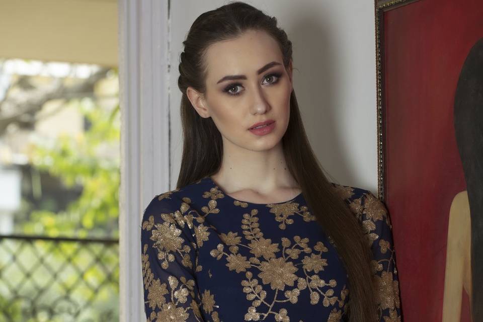 Embroidered kurti