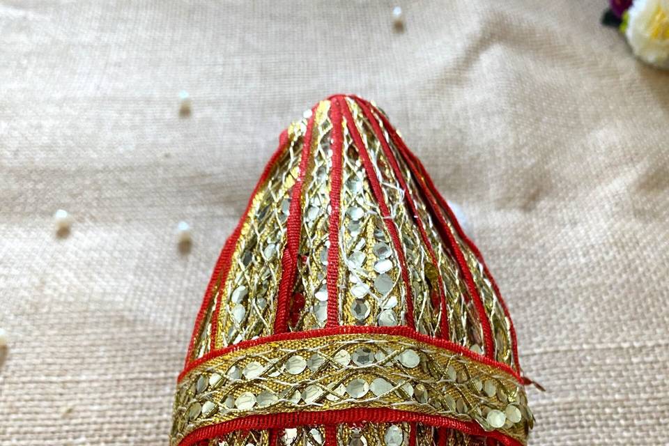 Decorated coconut