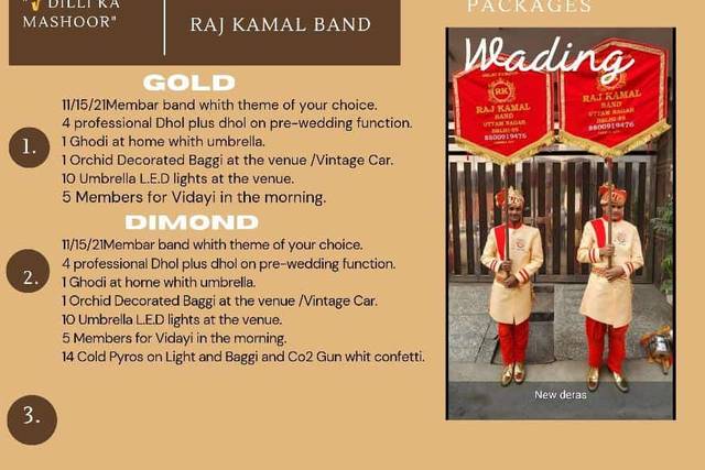 Delhi Famous Raj Kamal Band