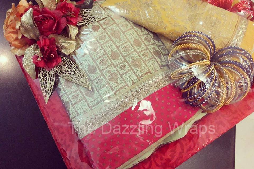 WEDDING SAREE AND... - Gift packing material by Laxmi Singla | Facebook