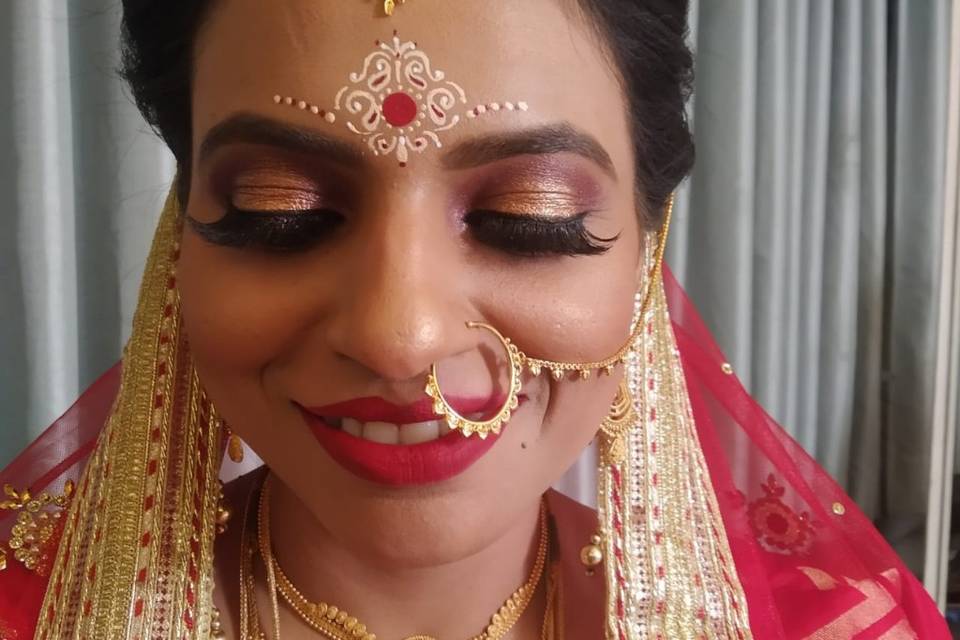 Bridal makeup