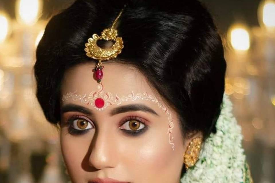 Bridal makeup