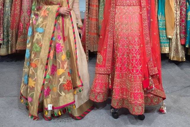 Pista Green Chanderi Silk Floral Printed Jacket Lehenga Set Design by Varun  chhabra at Pernia's Pop Up Shop 2024
